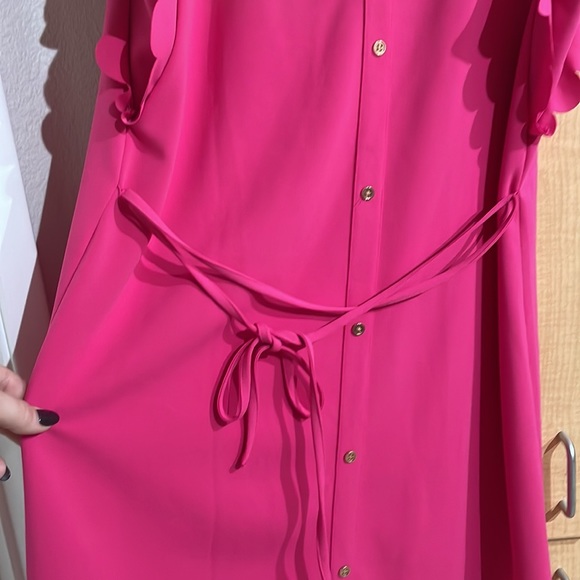 Scallop Sleeve Dress NEW - Picture 8 of 10